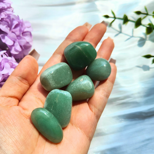 green aventurine tumble