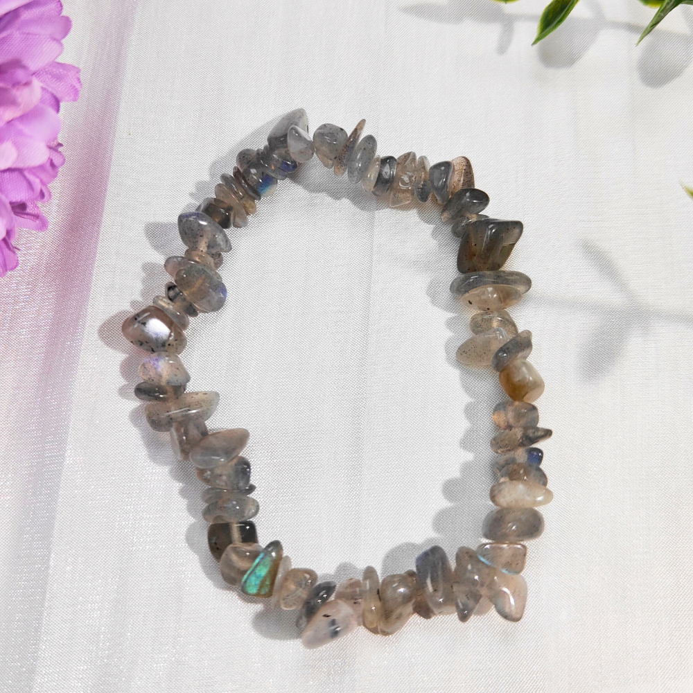 grey moonlight chip bracelet