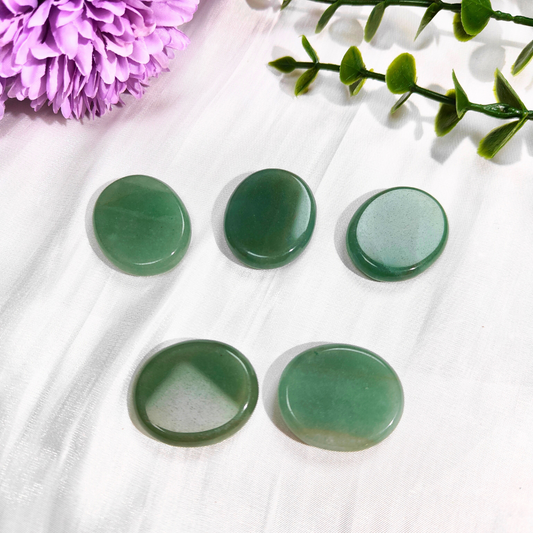 green aventurine mini flat