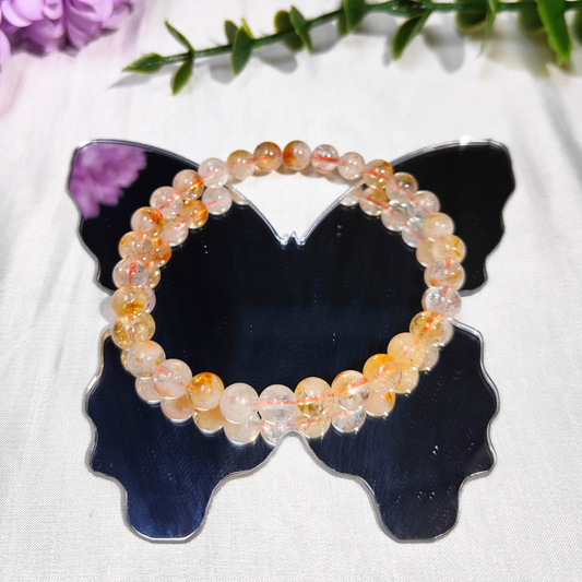 honey citrine bracelet