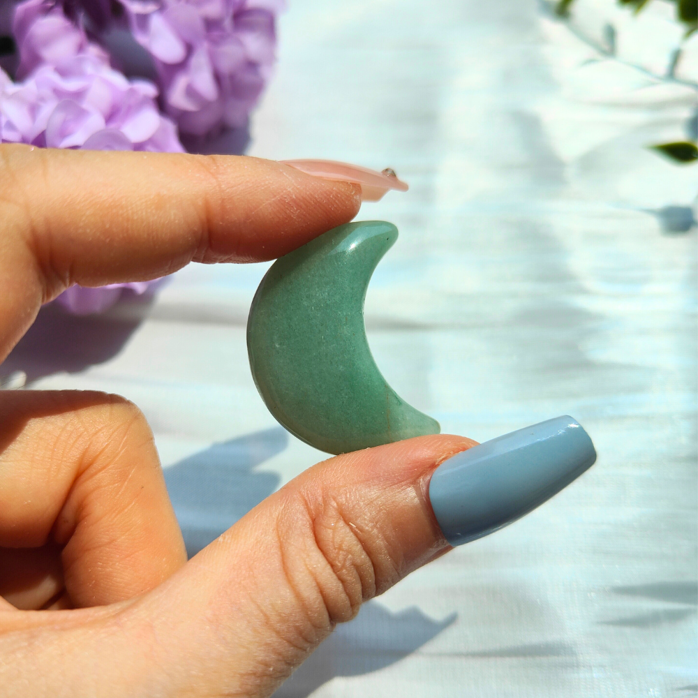 green aventurine moon