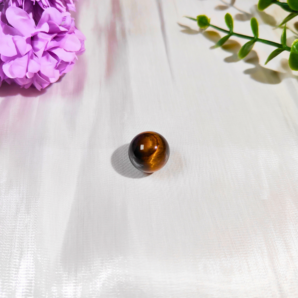 tiger eye sphere