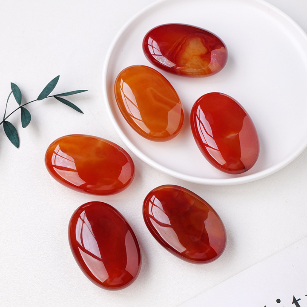 carnelian palmstone