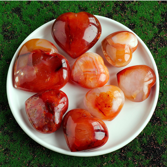 carnelian heart