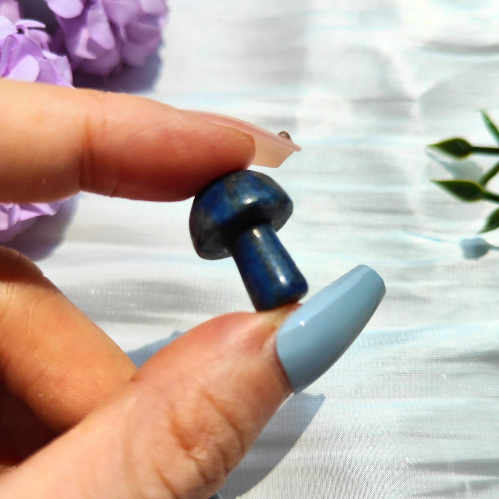 lapis lazuli mushroom