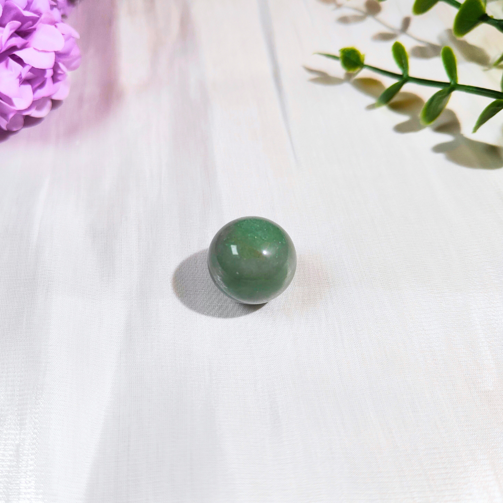 green aventurine sphere