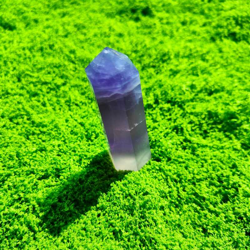 PURPLE FLUORITE TOWER