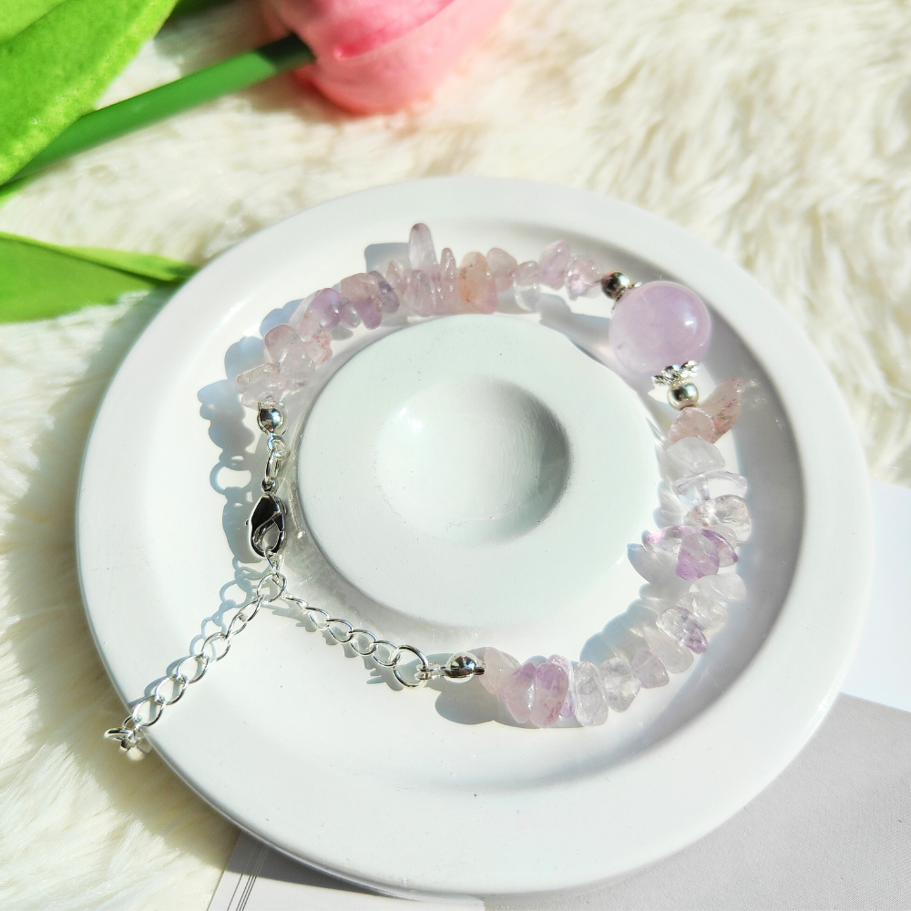 PURPLE JADE BRACELET