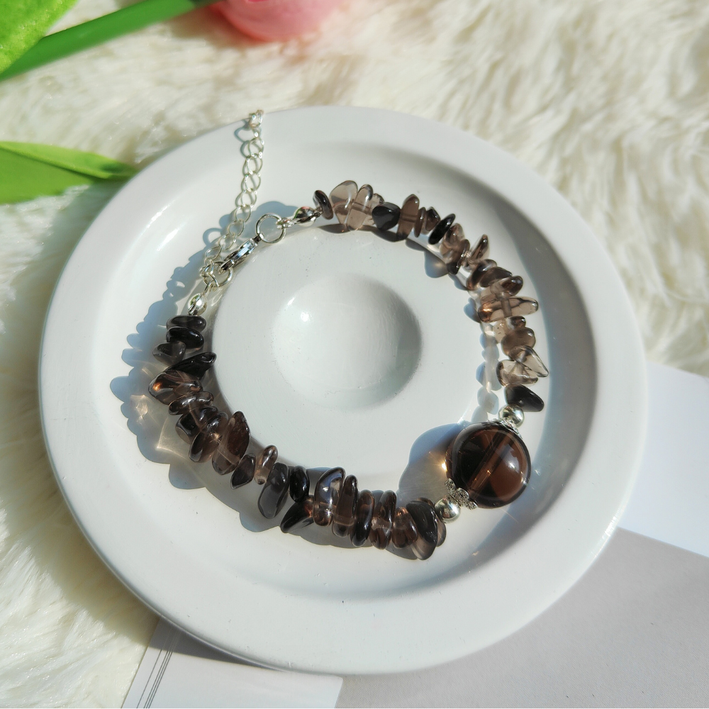 SMOKEY QUARTZ BRACELET